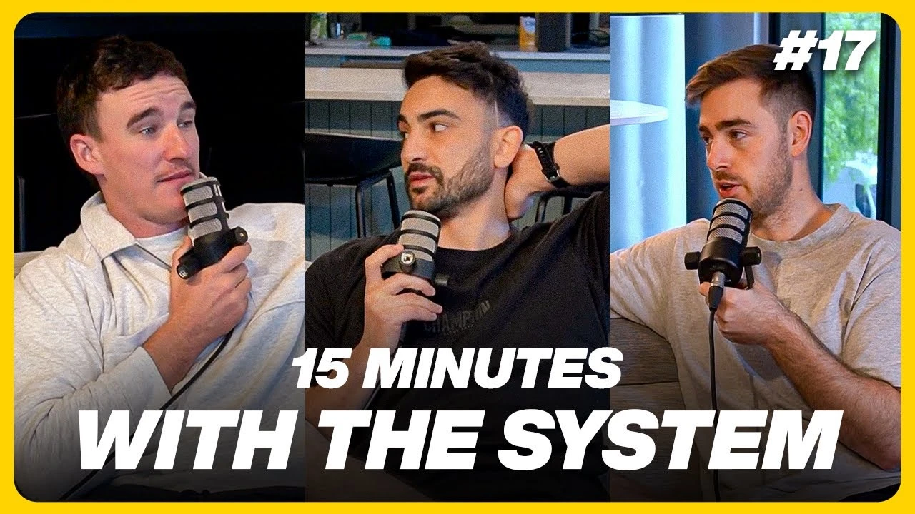 Steve, JP and Tom sit down for another edition of 15 Minutes with The System

Chapters:
00:00 Introduction
00:40 Tom's Riddle
03:00 Do More with Matched Betting
5:15 Opportunities with Crypto
6:45 The Appeal of Crypto
11:40 The Importance of a Plan
13:50 The Worst Case Scenario of Matched Betting

STOP LOSING ❌
START MAKING MONEY ✅ 

FREE MATCHED BETTING COURSE - http://bit.ly/45LJBUV

THE SYSTEM (horse system) - https://thesystemaus.com.au/

PLATINUM SQUAD (matched betting course and community) - https://www.thehusslasquad.com/courses/platinumAustralia

REFER A FRIEND PROGRAM (earn ongoing $$ from referrals) - https://thesystemaus.leaddyno.com/

All paid products come with a MONEY BACK GUARANTEE

DISCORD - https://discord.gg/rGtgE9DcUx 

BOOK A FREE CALL - https://bit.ly/3w2JeWI

Contact us - Best is via instagram 👇

Insta @thesystemaus: https://bit.ly/3e64IMl 

Email - contact@thesystemaus.com.au