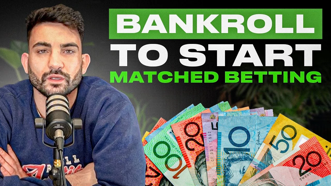 In this video, JP discusses how much bankroll you need to start matched betting in Australia in 2024.

Chapters:
00:00 Introduction
00:30 Defining "Bankroll"
01:10 Starting with $200
02:10 Money in savings vs matched betting
02:48 Starting with $1,000
04:00 Start LEARNING
07:28 Best possible scenario
08:40 Summary

FREE MATCHED BETTING COURSE - http://bit.ly/45LJBUV

BOOK A FREE CALL - https://bit.ly/3w2JeWI

DISCORD - https://discord.gg/rGtgE9DcUx 

Contact us - Best is via instagram 👇

Insta @thesystemaus: https://bit.ly/3e64IMl 

Email - contact@thesystemaus.com.au