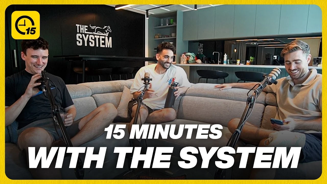 A new segment. 15 mins on the couch every Monday. 

00:00 - Intro 
00:56 - Melbourne Cup Tips 
01:40 - Steve's Bucks and JP's BBQ 
3:00 - Johnny Sinns is Tom's Dms
04:00 - The System on Melbourne Cup day
05:20 - Tom - "We need to have more fun"
06:45 - JP - "Elon will get assassinated" 
10:00 - Tom - "Will we get cancelled"
10:30 - Budget Bet teaching you how to hedge
11:15 - Free tips 
11:45 - Coca Cola and Cigarette companies @BackChat 
13:50 - How our videos affect punters


Links to clips

Elon Musk - https://youtu.be/N8Nf56srwcA?si=D-k3M289-MnFuVRi&t=633 

Understand where to start, how everything works and why more people should be doing this.

All links are here: https://linktr.ee/thesystemaus

START WITH THE FREE COURSE - http://bit.ly/45LJBUV

The System (Horses) - thesystemaus.com.au

DISCORD -  https://discord.gg/rGtgE9DcUx 

BOOK A FREE CALL - https://bit.ly/3w2JeWI

Contact us - Best is via instagram 👇

Insta @thesystemaus: https://bit.ly/3e64IMl 

Email - contact@thesystemaus.com.au