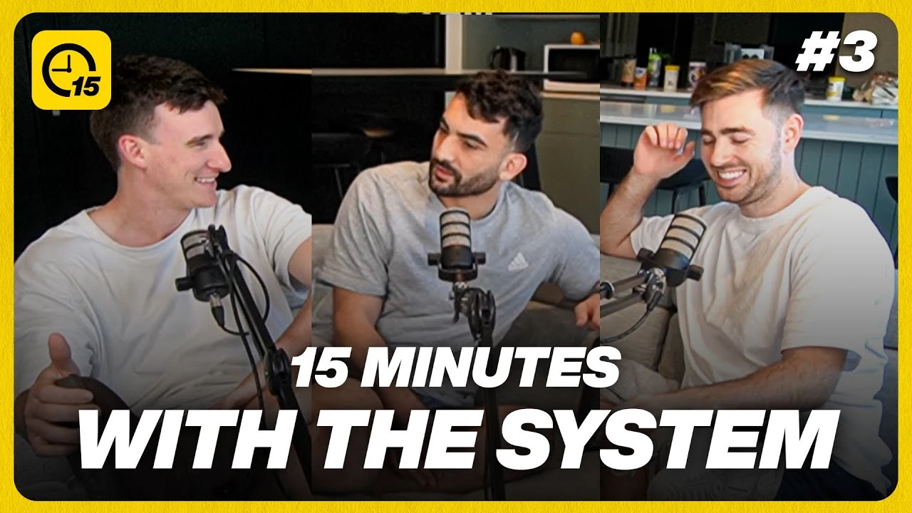 3rd edition of the 15 mins podcast

STOP LOSING ❌
START MAKING MONEY ✅ 

Understand where to start, how everything works and why more people should be doing this.

All links are here: https://linktr.ee/thesystemaus

START WITH THE FREE COURSE - http://bit.ly/45LJBUV

The System (Horses) - thesystemaus.com.au

DISCORD - https://discord.gg/rGtgE9DcUx 

BOOK A FREE CALL - https://bit.ly/3w2JeWI

Contact us - Best is via instagram 👇

Insta @thesystemaus: https://bit.ly/3e64IMl 

Email - contact@thesystemaus.com.au